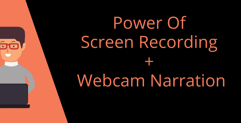 Power of Recording screen with webcam